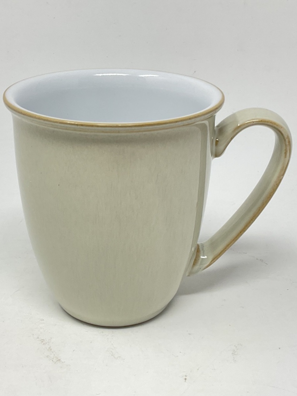 Denby Linen (retired) Stoneware Beaker Coffee Mug (4 available $25 EACH)